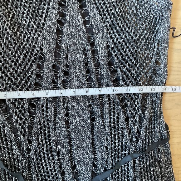 NWT! Simply Vera Vera Wang Gray Knit Dress Medium - Picture 13 of 13